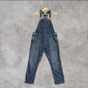 GAP Denim Overalls in Dark Blue Wash